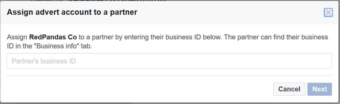 assign-advert-account-to-partner