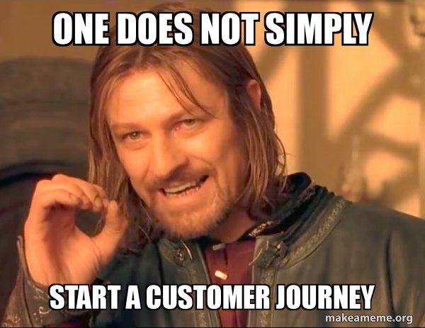 customer journey process meme