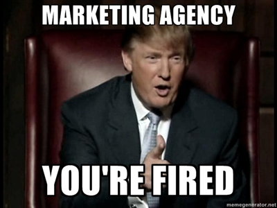 How do you fire your agency? 