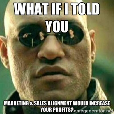 marketing & sales alignment meme