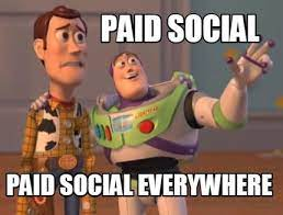 paid social meme