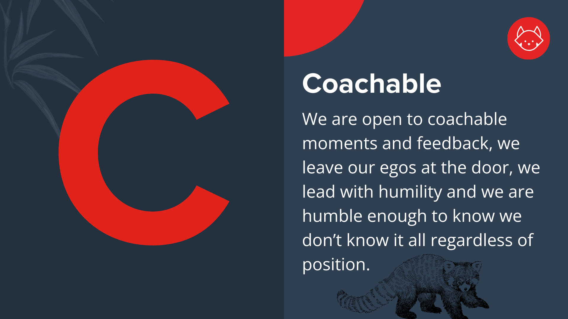 Coachable