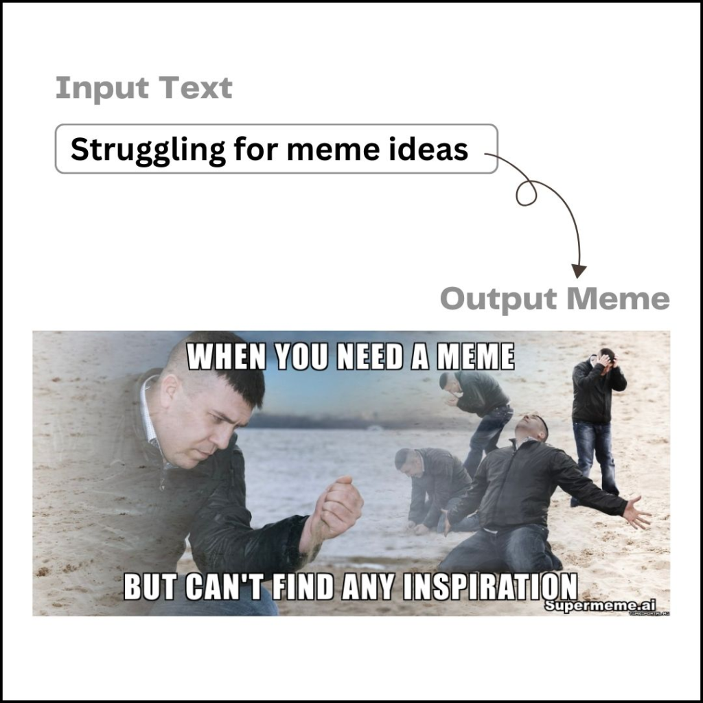 meme about struggling for meme ideas