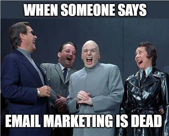 meme about marketing is dead