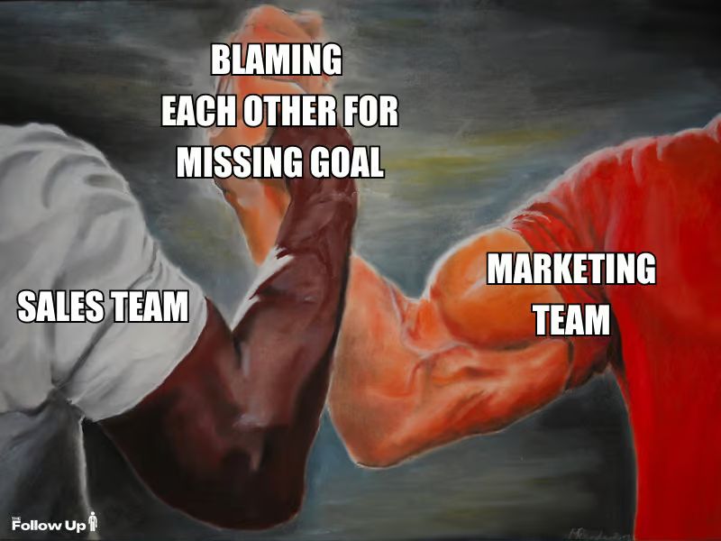 meme for marketing team and sales team